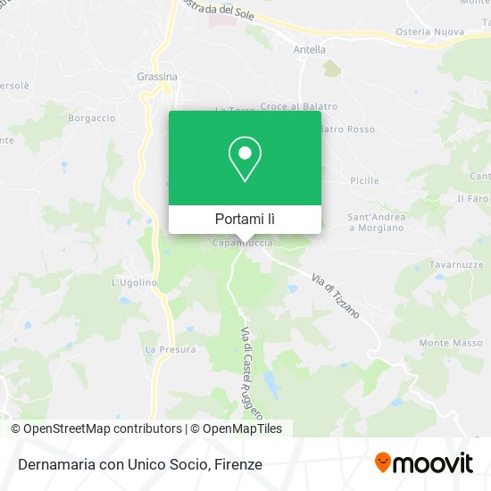 Mappa Dernamaria con Unico Socio