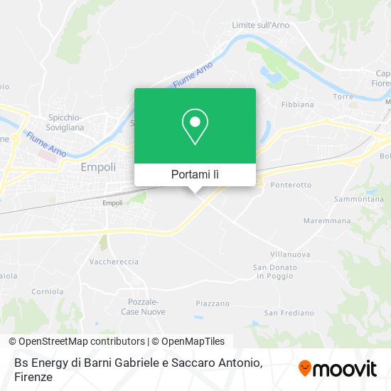 Mappa Bs Energy di Barni Gabriele e Saccaro Antonio