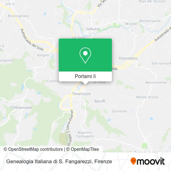 Mappa Genealogia Italiana di S. Fangarezzi