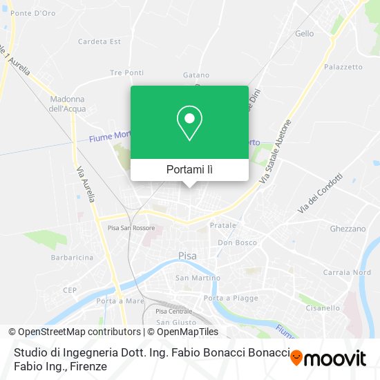 Mappa Studio di Ingegneria Dott. Ing. Fabio Bonacci Bonacci Fabio Ing.