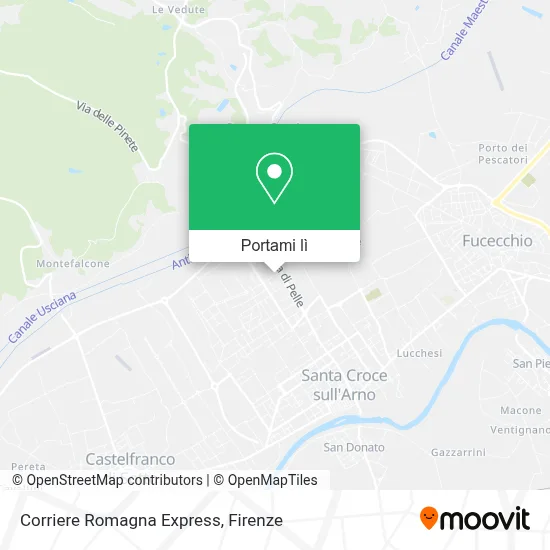 Mappa Corriere Romagna Express