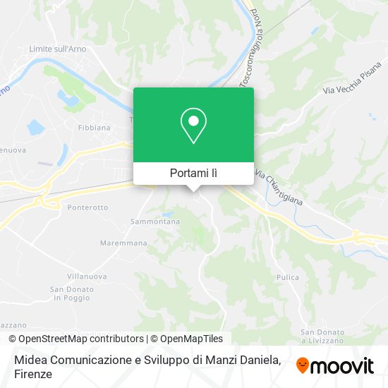 Mappa Midea Comunicazione e Sviluppo di Manzi Daniela