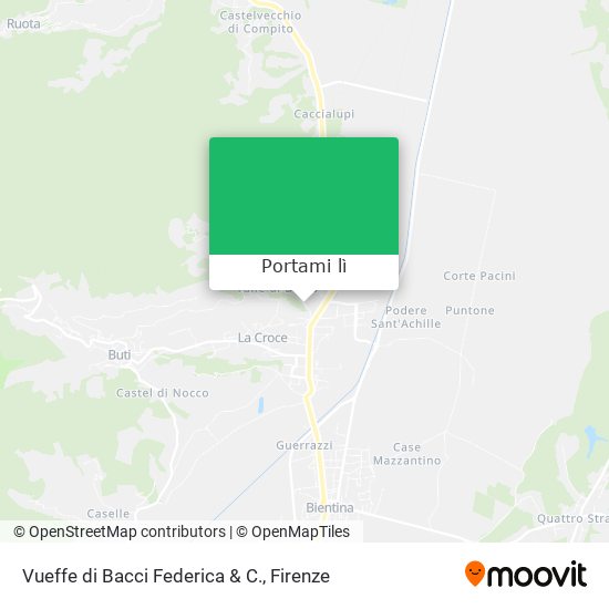 Mappa Vueffe di Bacci Federica & C.