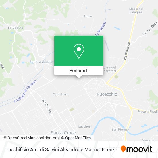 Mappa Tacchificio Am. di Salvini Aleandro e Maimo