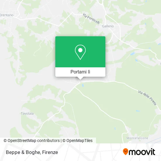 Mappa Beppe & Boghe