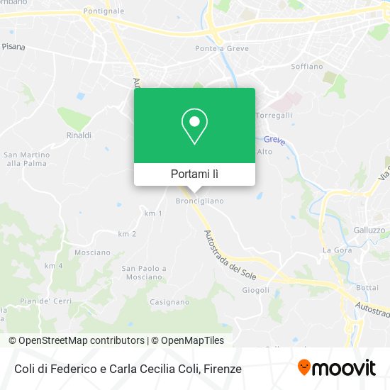 Mappa Coli di Federico e Carla Cecilia Coli