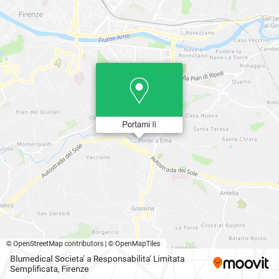Mappa Blumedical Societa' a Responsabilita' Limitata Semplificata