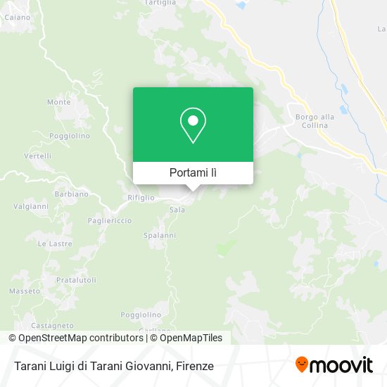 Mappa Tarani Luigi di Tarani Giovanni