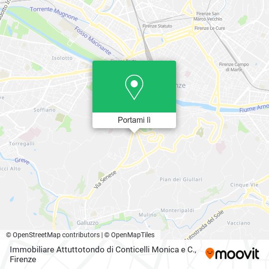 Mappa Immobiliare Attuttotondo di Conticelli Monica e C.