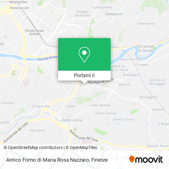 Mappa Antico Forno di Maria Rosa Nazzaro