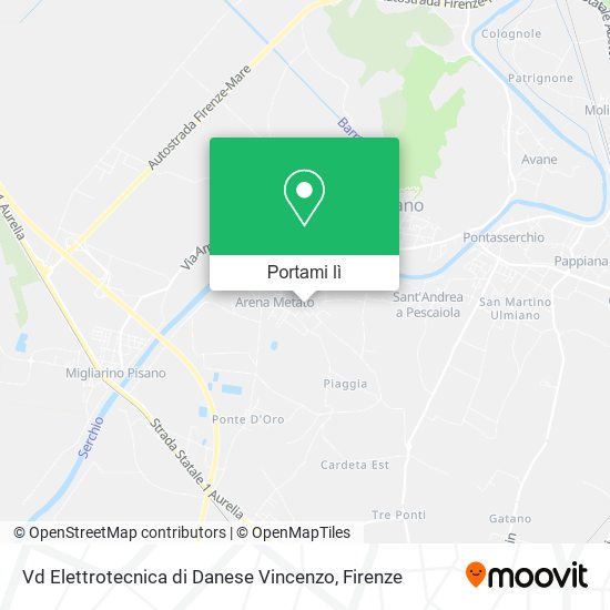 Mappa Vd Elettrotecnica di Danese Vincenzo