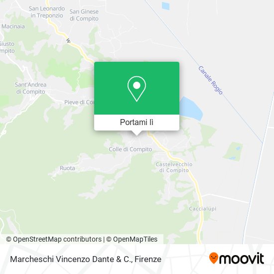 Mappa Marcheschi Vincenzo Dante & C.