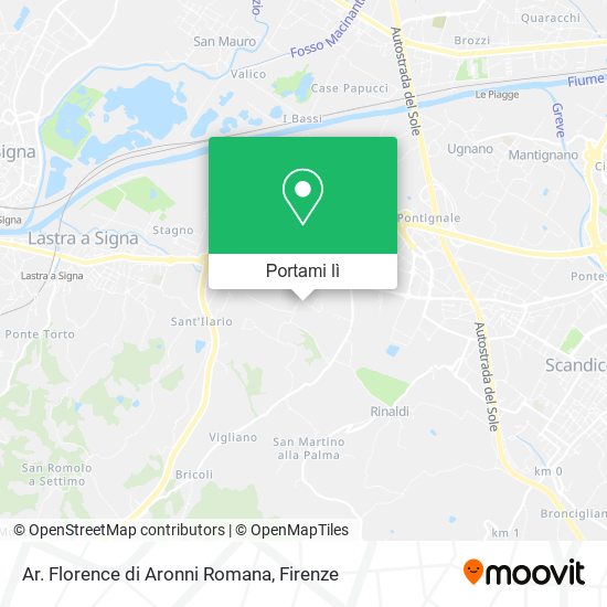 Mappa Ar. Florence di Aronni Romana