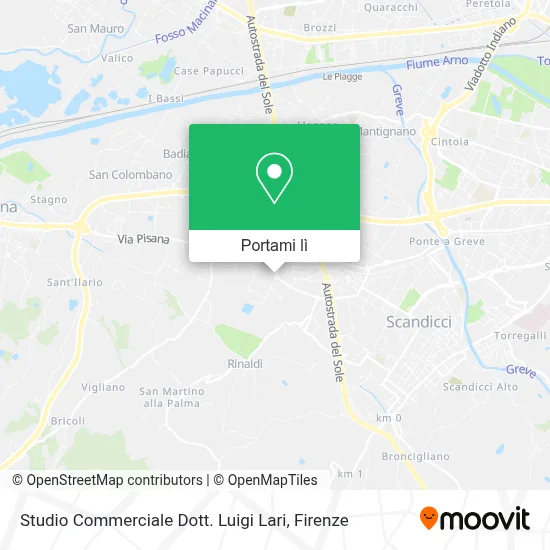 Mappa Studio Commerciale Dott. Luigi Lari