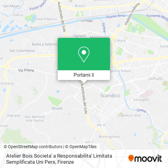Mappa Atelier Bois Societa' a Responsabilita' Limitata Semplificata Uni Pers