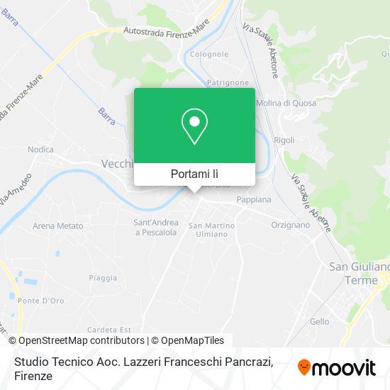 Mappa Studio Tecnico Aoc. Lazzeri Franceschi Pancrazi