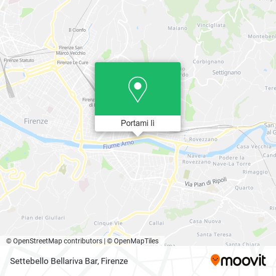 Mappa Settebello Bellariva Bar