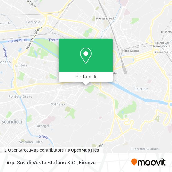 Mappa Aqa Sas di Vasta Stefano & C.