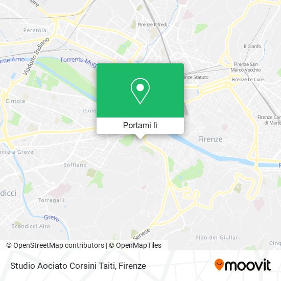 Mappa Studio Aociato Corsini Taiti