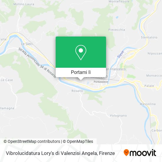 Mappa Vibrolucidatura Lory's di Valenzisi Angela