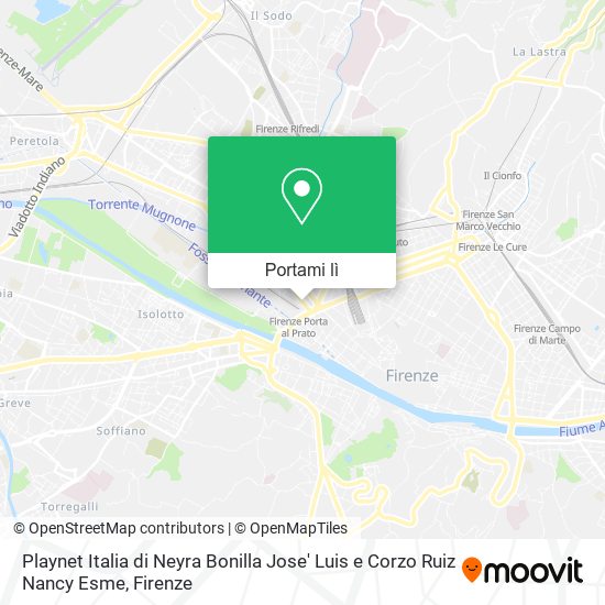 Mappa Playnet Italia di Neyra Bonilla Jose' Luis e Corzo Ruiz Nancy Esme