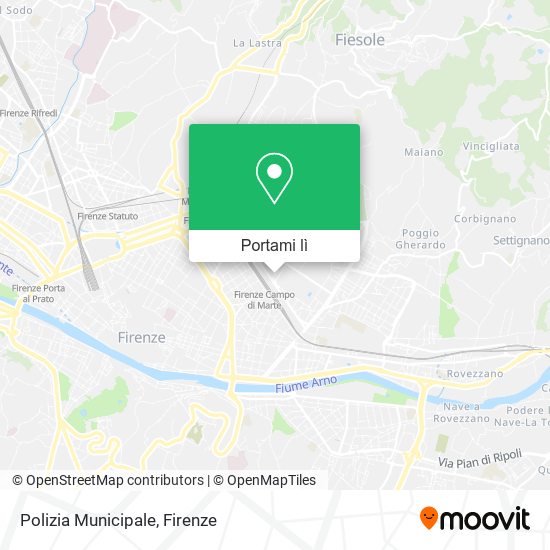 Mappa Polizia Municipale