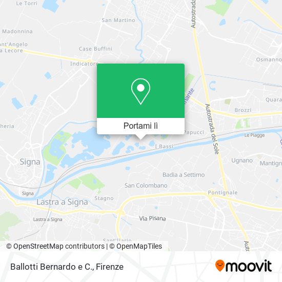 Mappa Ballotti Bernardo e C.