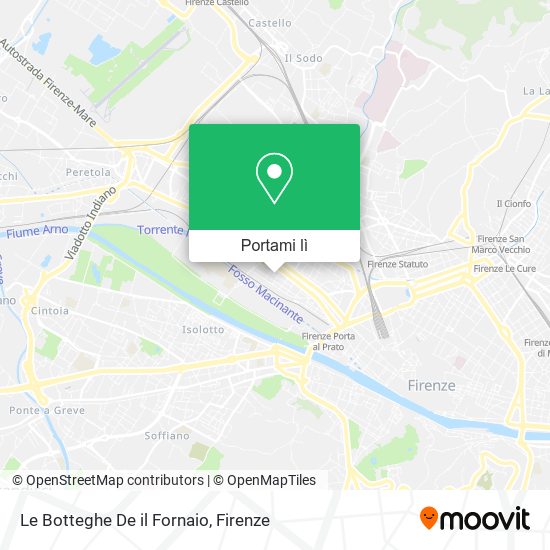 Mappa Le Botteghe De il Fornaio