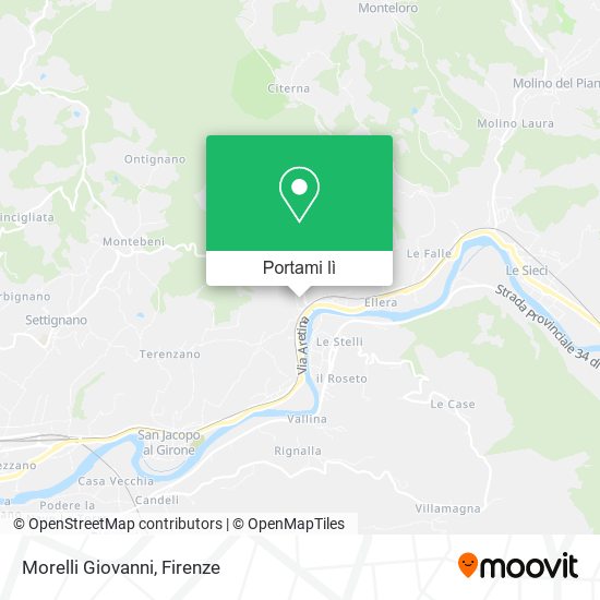 Mappa Morelli Giovanni