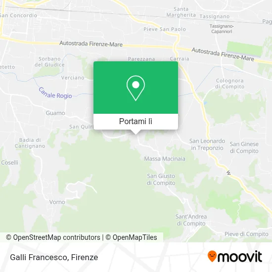 Mappa Galli Francesco