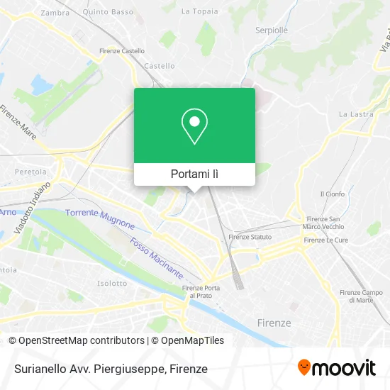 Mappa Surianello Avv. Piergiuseppe