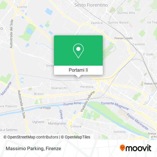 Mappa Massimo Parking