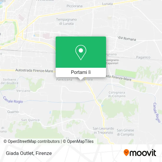 Mappa Giada Outlet