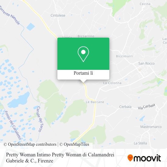 Mappa Pretty Woman Intimo Pretty Woman di Calamandrei Gabriele & C.