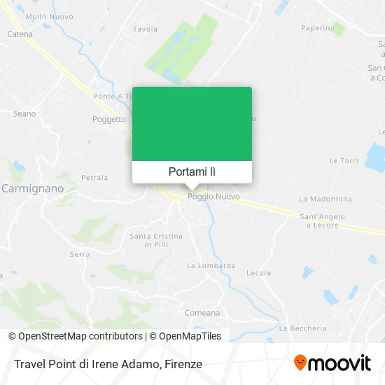 Mappa Travel Point di Irene Adamo