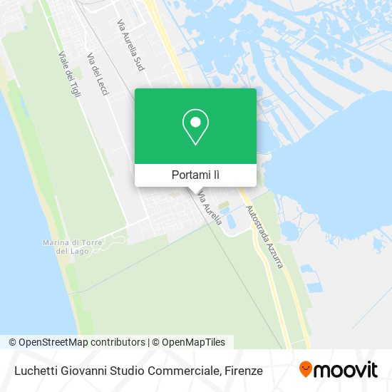 Mappa Luchetti Giovanni Studio Commerciale