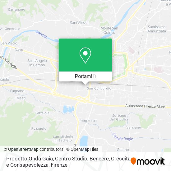 Mappa Progetto Onda Gaia, Centro Studio, Beneere, Crescita e Consapevolezza