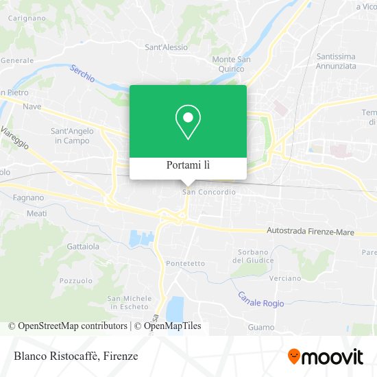 Mappa Blanco Ristocaffè