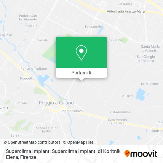 Mappa Superclima Impianti Superclima Impianti di Koritnik Elena