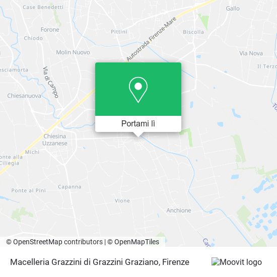 Mappa Macelleria Grazzini di Grazzini Graziano