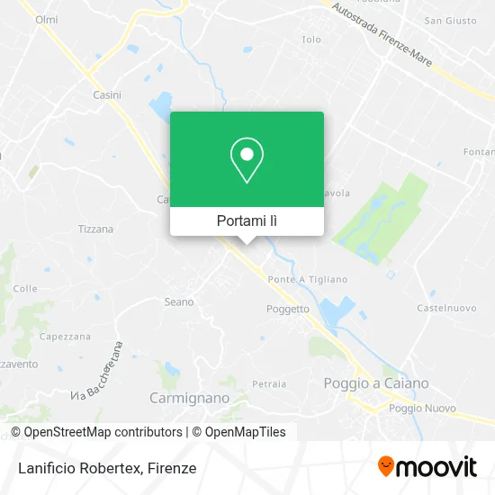 Mappa Lanificio Robertex
