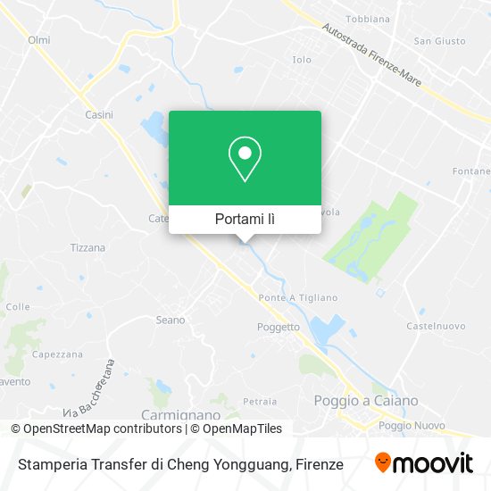 Mappa Stamperia Transfer di Cheng Yongguang