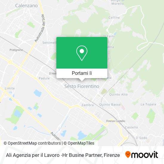 Mappa Ali Agenzia per il Lavoro -Hr Busine Partner