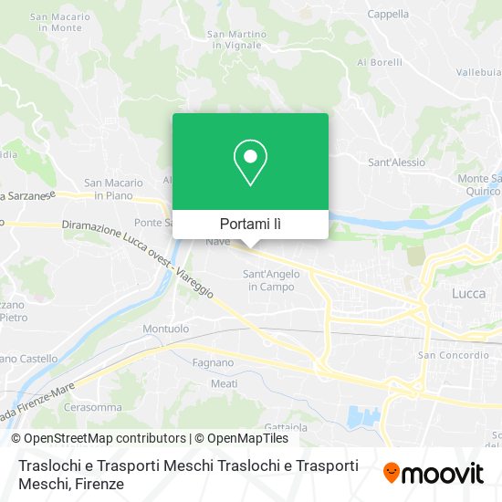 Mappa Traslochi e Trasporti Meschi Traslochi e Trasporti Meschi