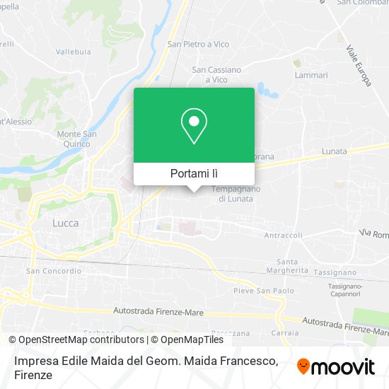 Mappa Impresa Edile Maida del Geom. Maida Francesco