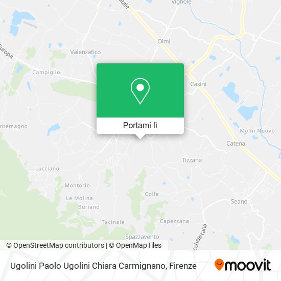 Mappa Ugolini Paolo Ugolini Chiara Carmignano