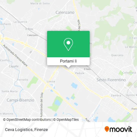 Mappa Ceva Logistics
