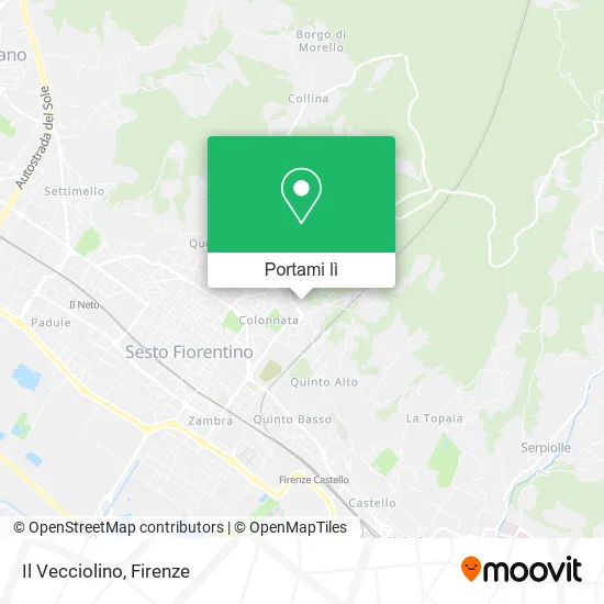Mappa Il Vecciolino