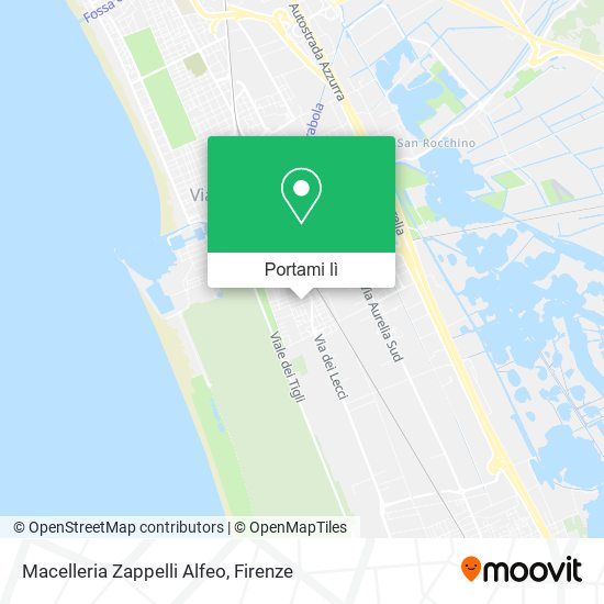 Mappa Macelleria Zappelli Alfeo