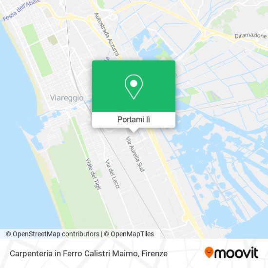 Mappa Carpenteria in Ferro Calistri Maimo